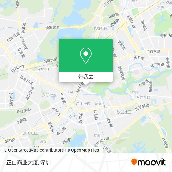 正山商业大厦地图