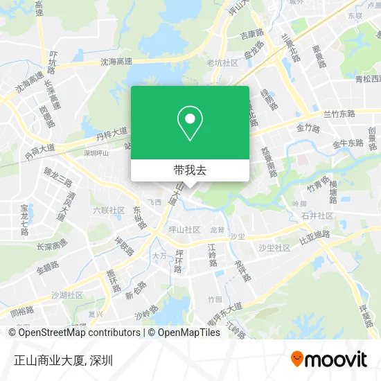 正山商业大厦地图