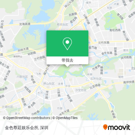 金色尊廷娱乐会所地图