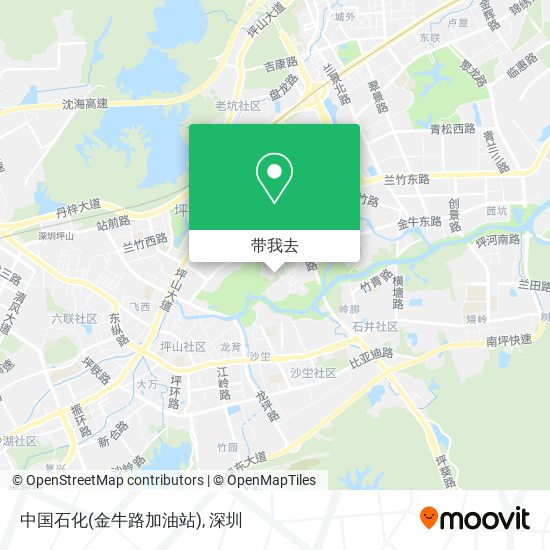 中国石化(金牛路加油站)地图