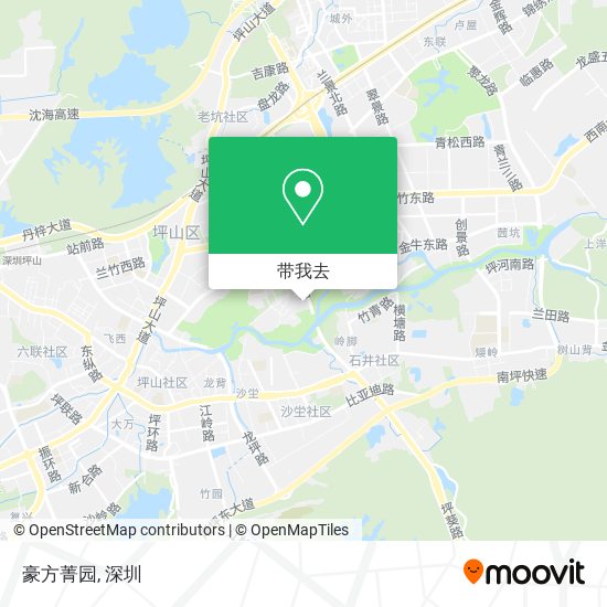 豪方菁园地图