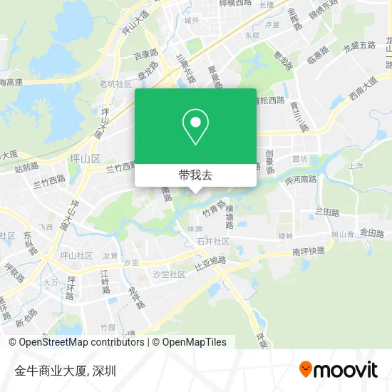 金牛商业大厦地图