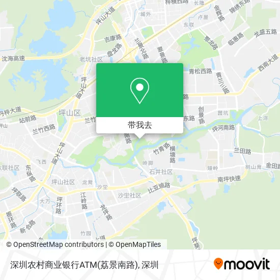 深圳农村商业银行ATM(荔景南路)地图