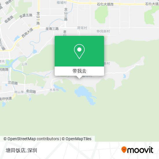 塘田饭店地图