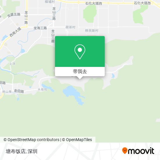 塘布饭店地图