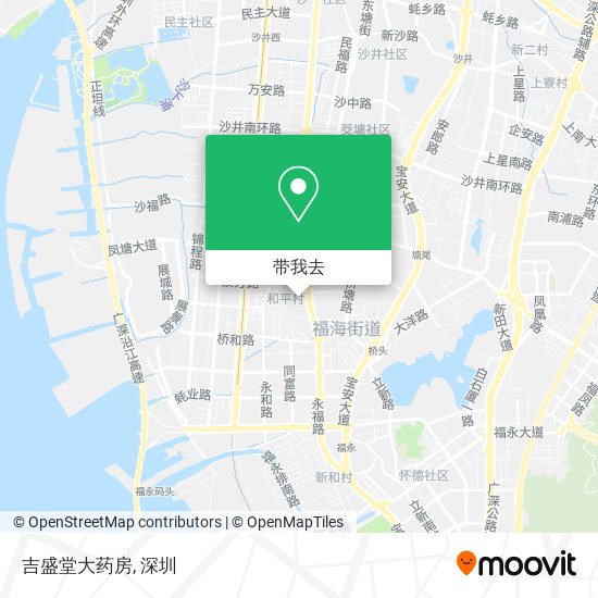 吉盛堂大药房地图