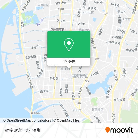 翰宇财富广场地图