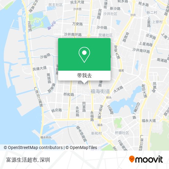富源生活超市地图