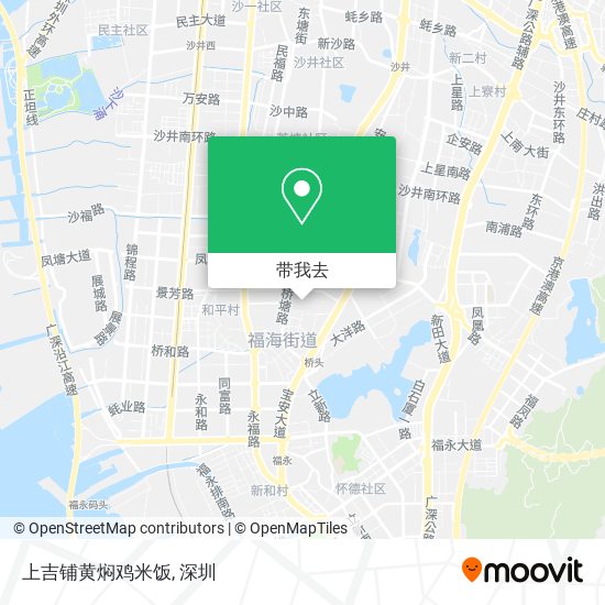 上吉铺黄焖鸡米饭地图