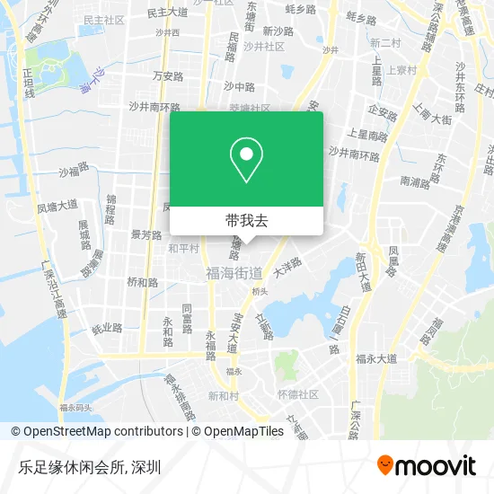 乐足缘休闲会所地图