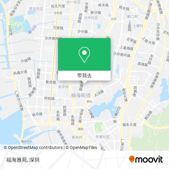 福海雅苑地图
