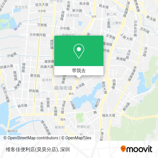 维客佳便利店(昊昊分店)地图