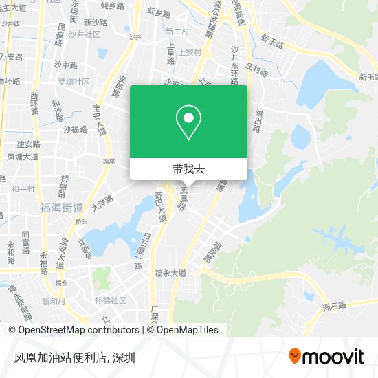凤凰加油站便利店地图