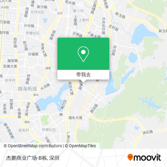 杰鹏商业广场-B栋地图