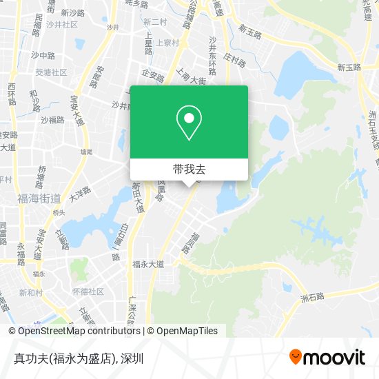 真功夫(福永为盛店)地图