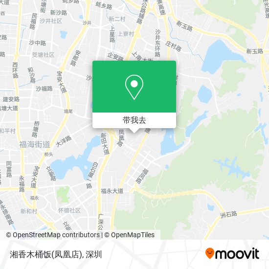 湘香木桶饭(凤凰店)地图