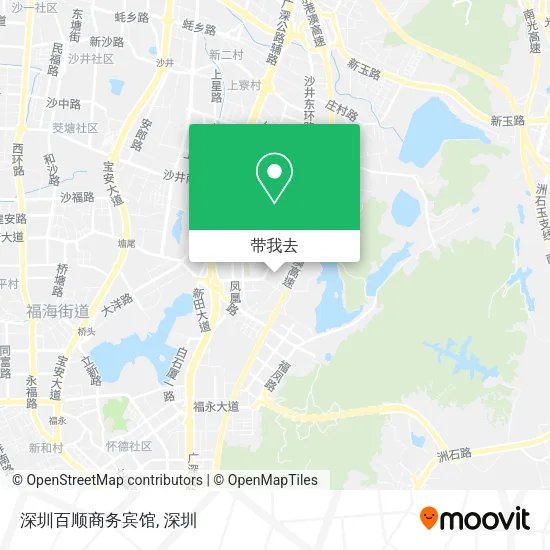 深圳百顺商务宾馆地图