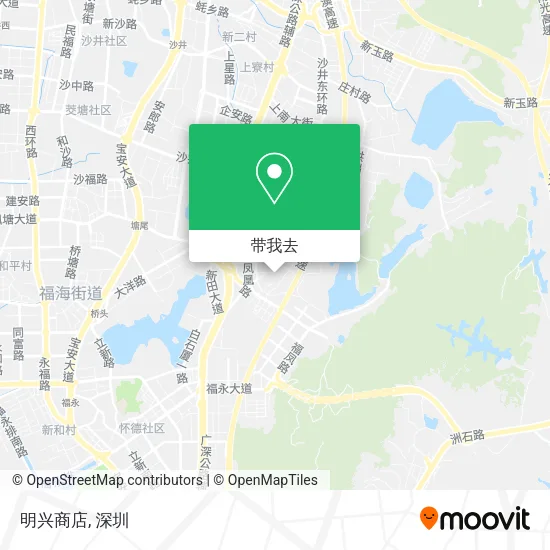 明兴商店地图