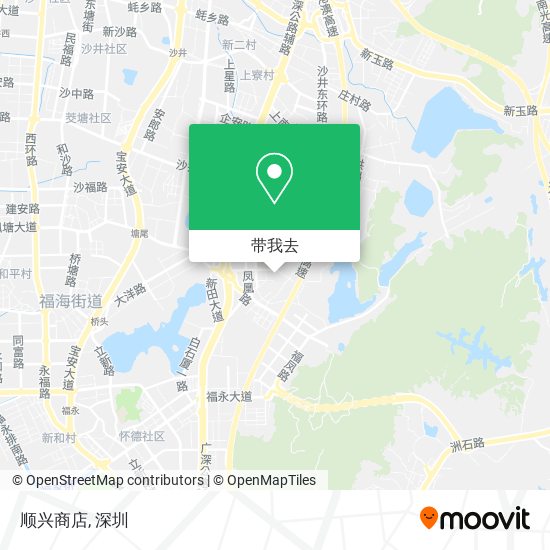 顺兴商店地图