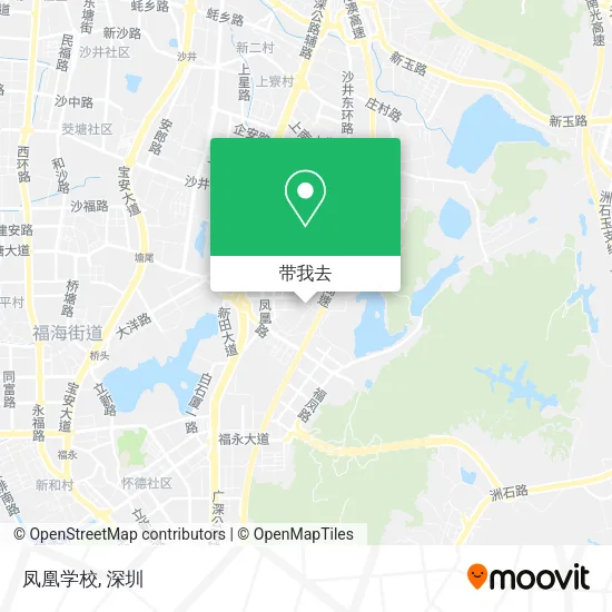 凤凰学校地图