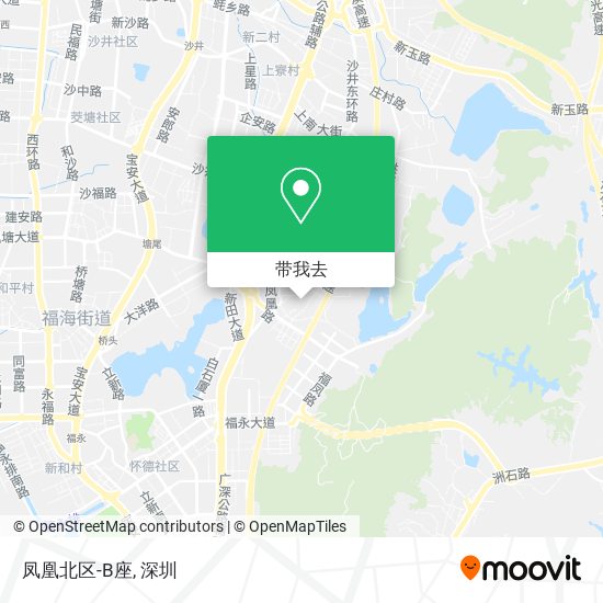 凤凰北区-B座地图
