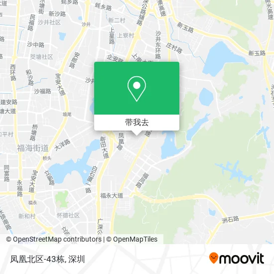 凤凰北区-43栋地图