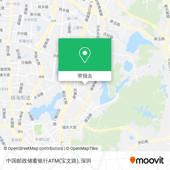 中国邮政储蓄银行ATM(宝文路)地图