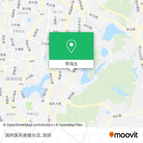 国药医药炎陵分店地图