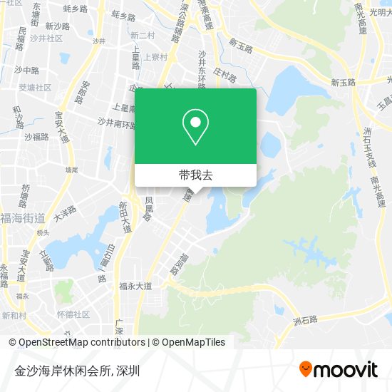 金沙海岸休闲会所地图