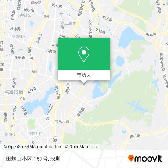 田螺山小区-157号地图