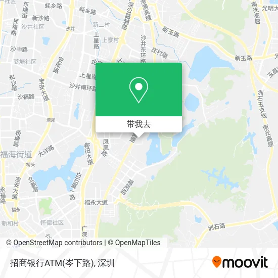 招商银行ATM(岑下路)地图