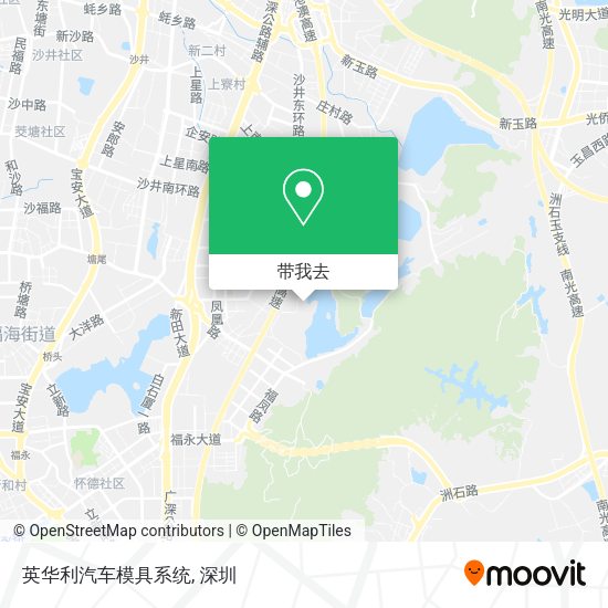 英华利汽车模具系统地图
