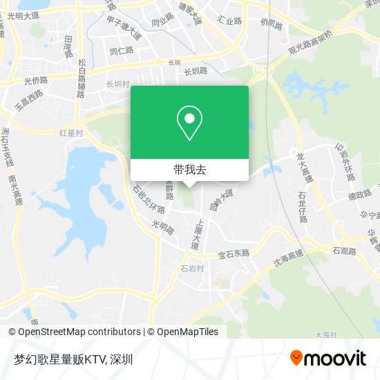 梦幻歌星量贩KTV地图