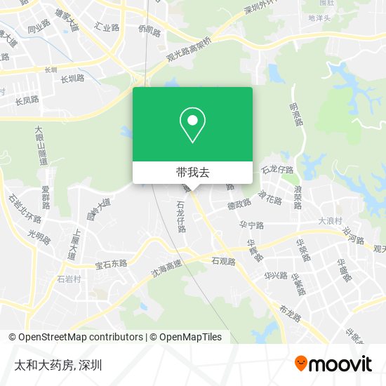 太和大药房地图