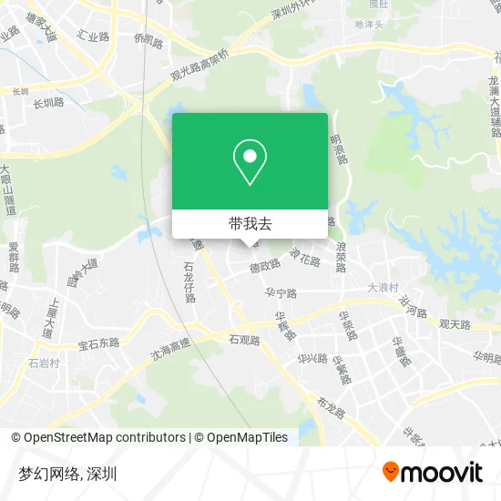 梦幻网络地图