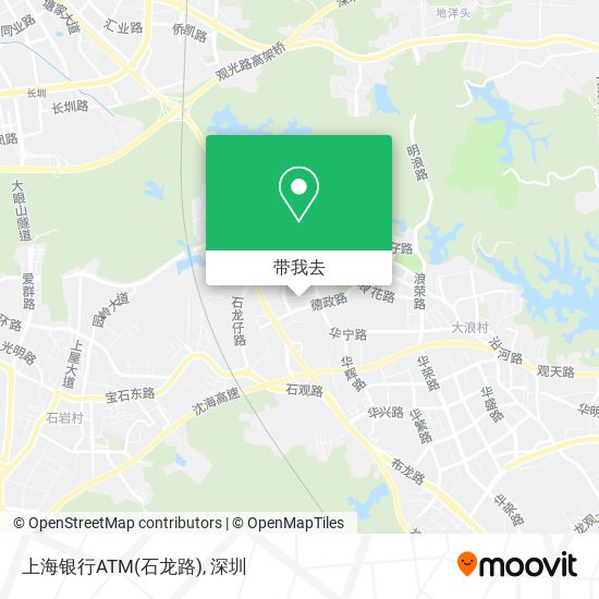 上海银行ATM(石龙路)地图