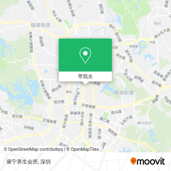 康宁养生会所地图