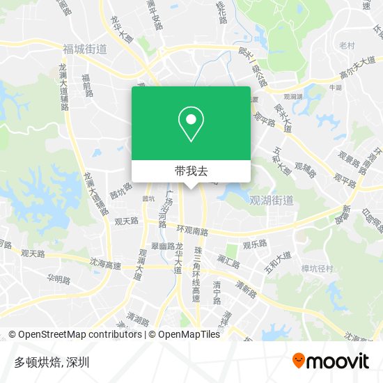 多顿烘焙地图