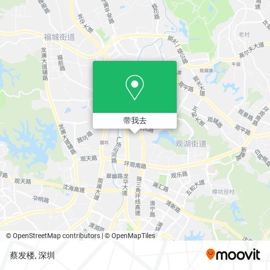 蔡发楼地图