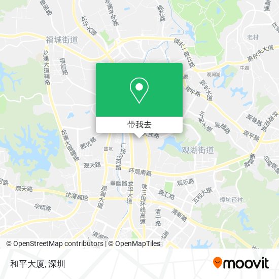 和平大厦地图
