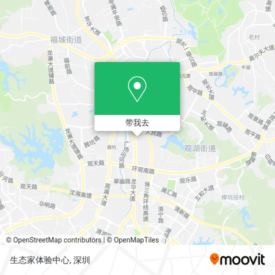 生态家体验中心地图