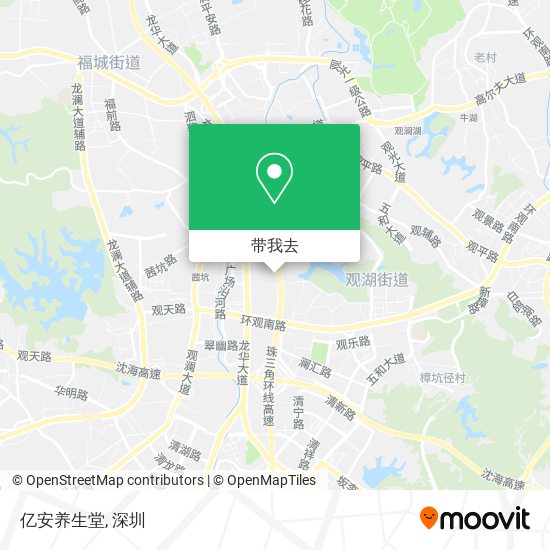 亿安养生堂地图