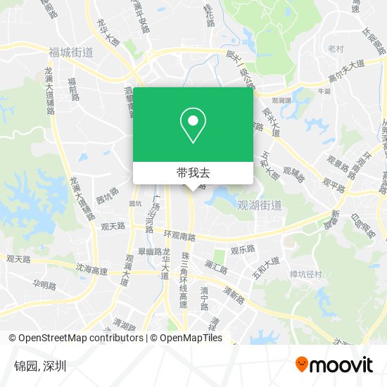 锦园地图