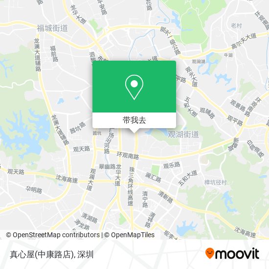 真心屋(中康路店)地图