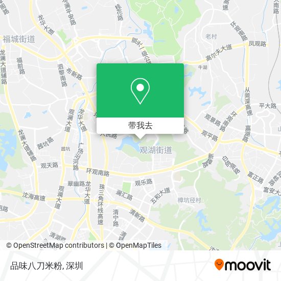 品味八刀米粉地图