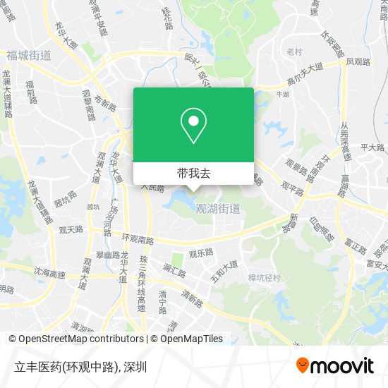 立丰医药(环观中路)地图