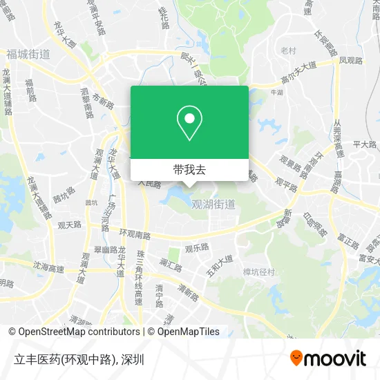 立丰医药(环观中路)地图
