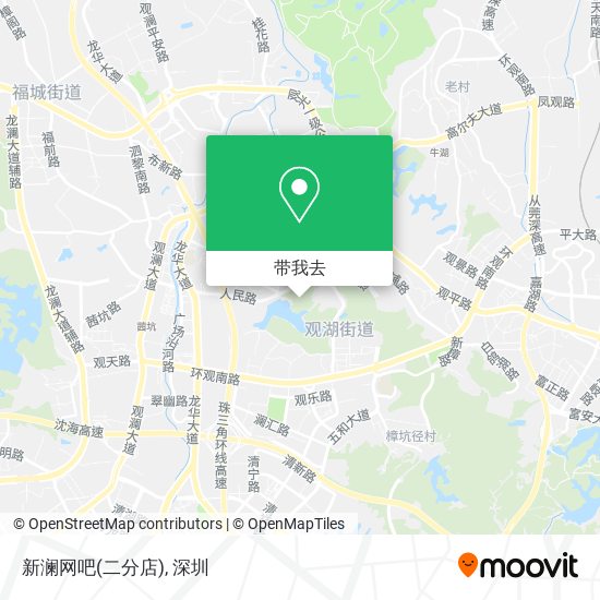 新澜网吧(二分店)地图