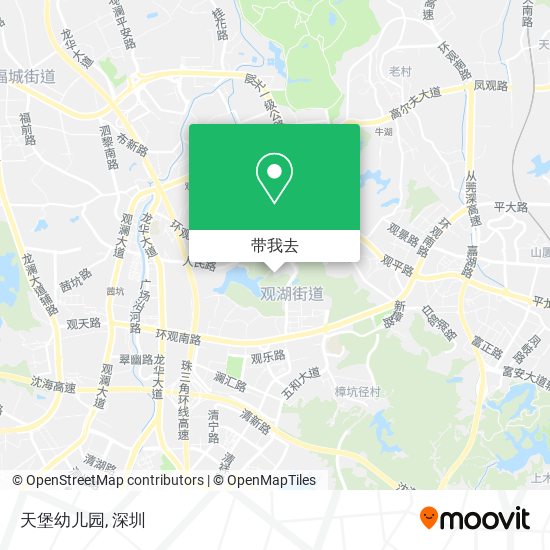 天堡幼儿园地图