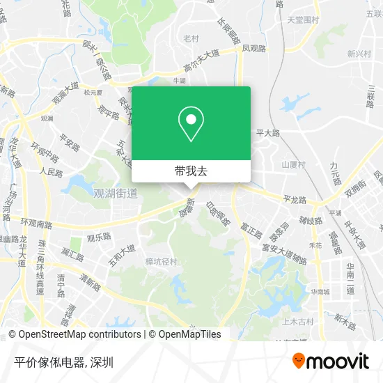 平价傢俬电器地图